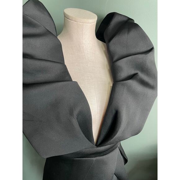 Mable Formal Black Vneck Dress. Size small. Great condition. - Picture 4 of 9